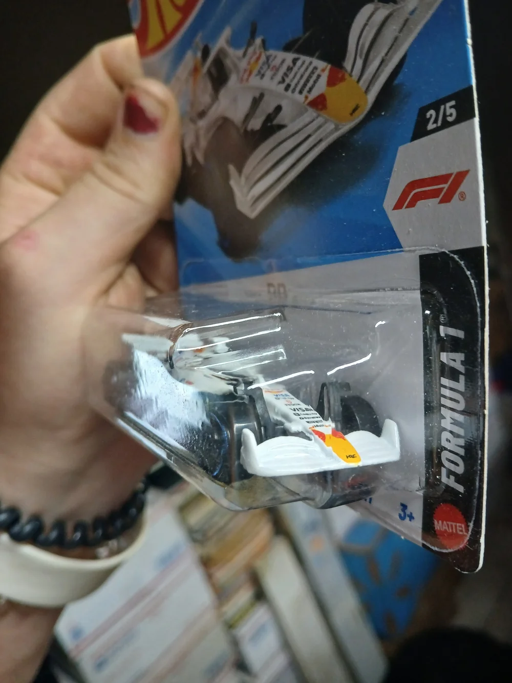 2026 Hot Wheels Formula 1 series die-cast model (number 68/250, 2/5) featuring t